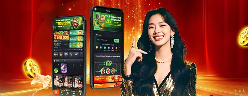 Conta ir6bet sincronizada site e app